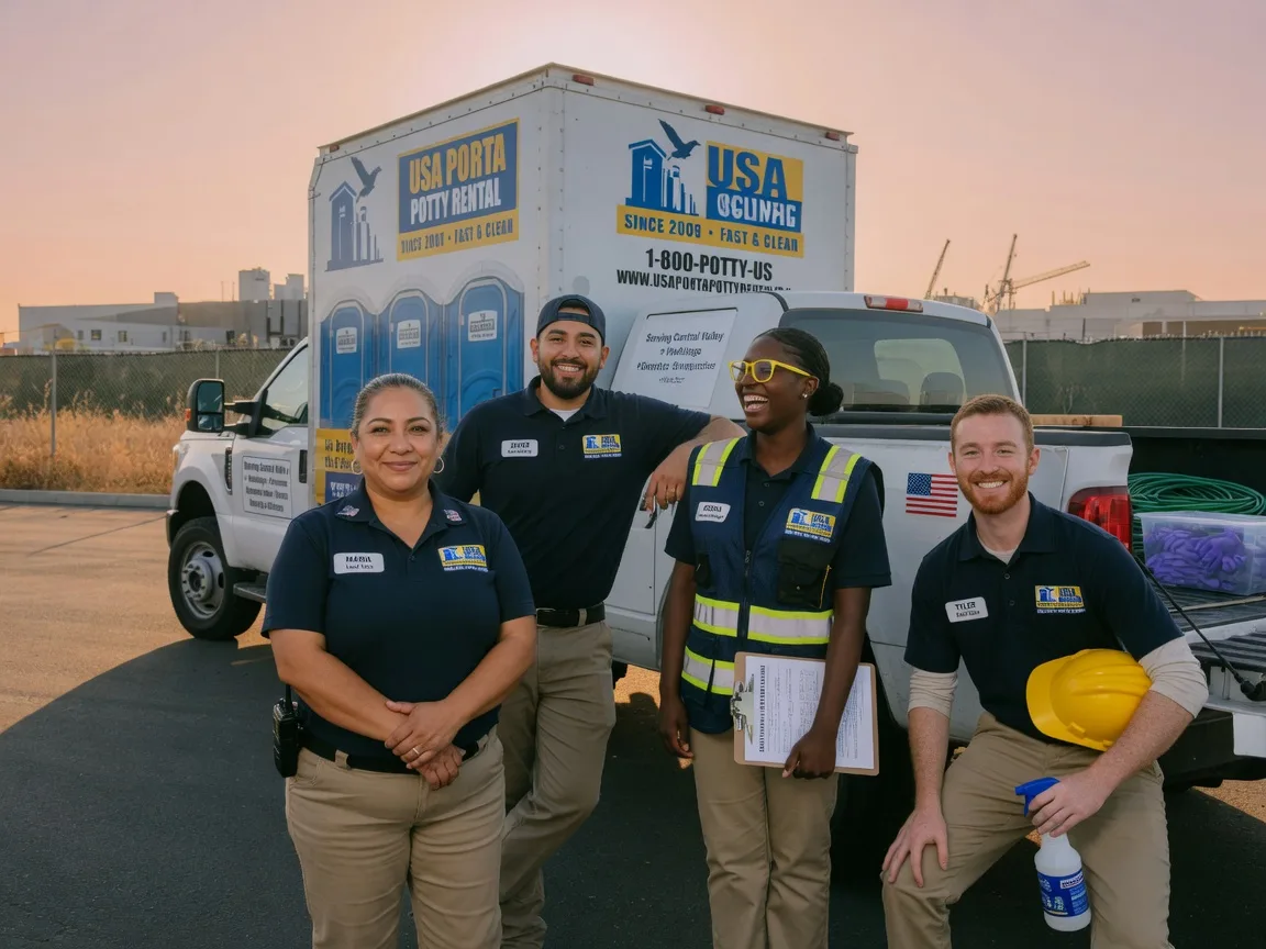 Portable Toilet Rental company in Edison, CA
